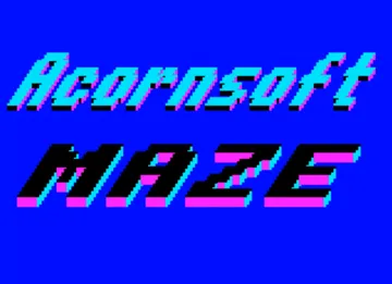 Maze (1984)(Acornsoft)[a] screen shot title